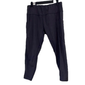 Women's Foyo Peach Athletic Capri Length Leggings XL Dark Navy Great Condition